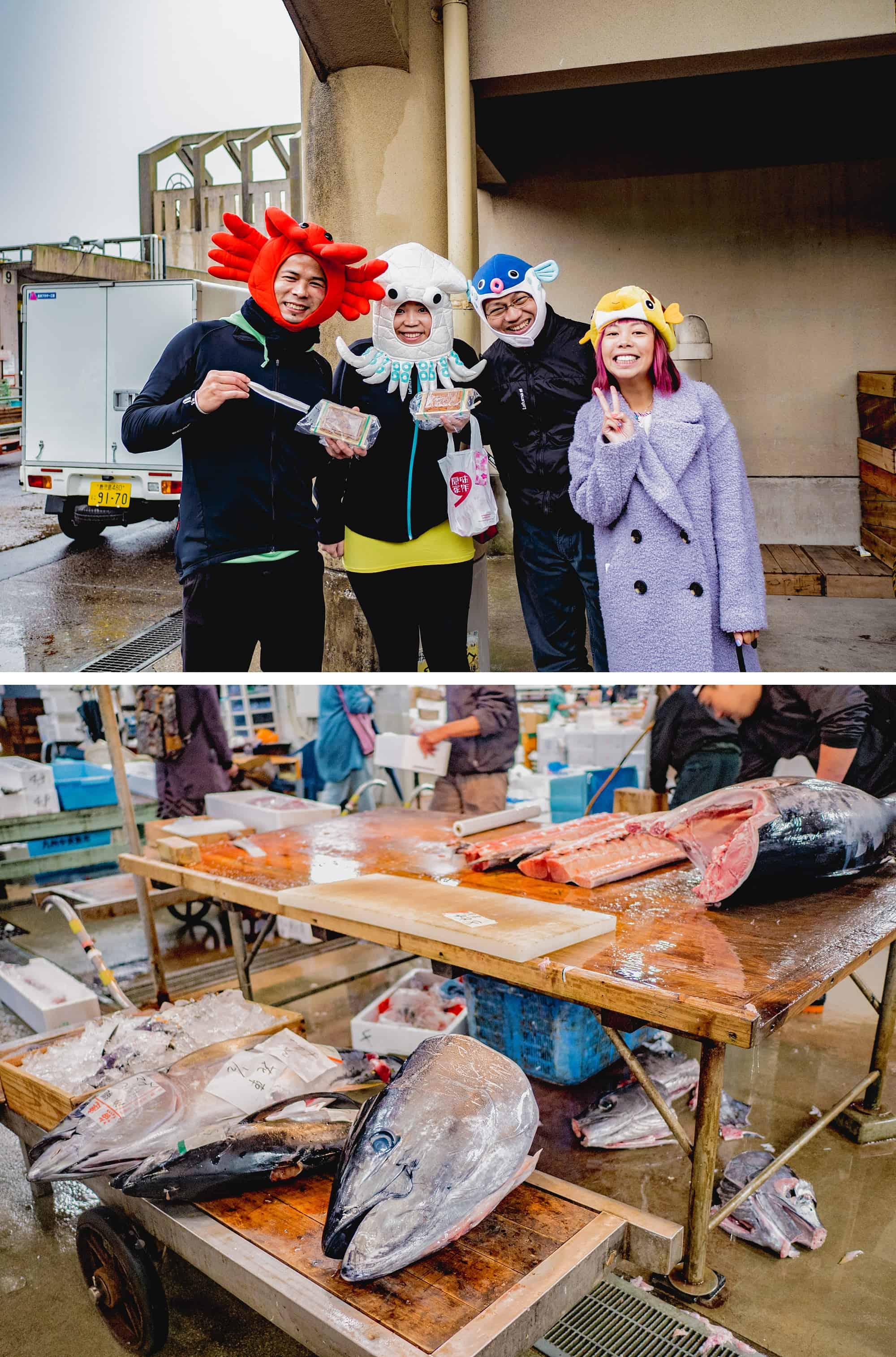 kagoshima fish market tour