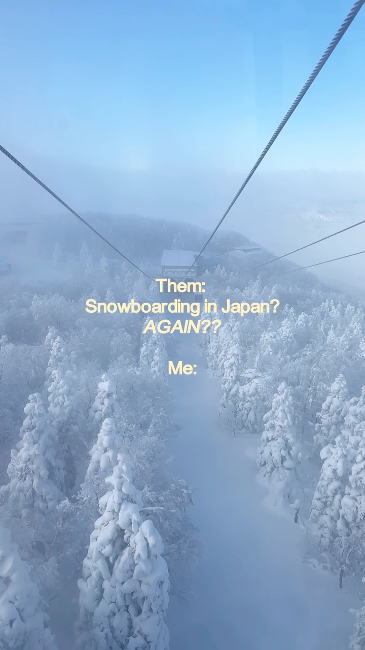 Highlight of the year every year ❄️🏂🇯🇵

Inspired by @skiarea.campiglio