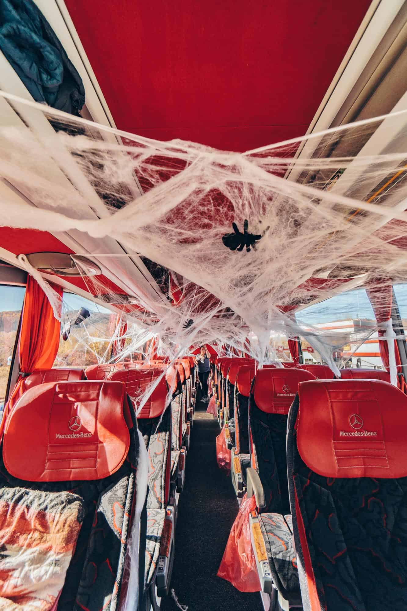 halloween bus