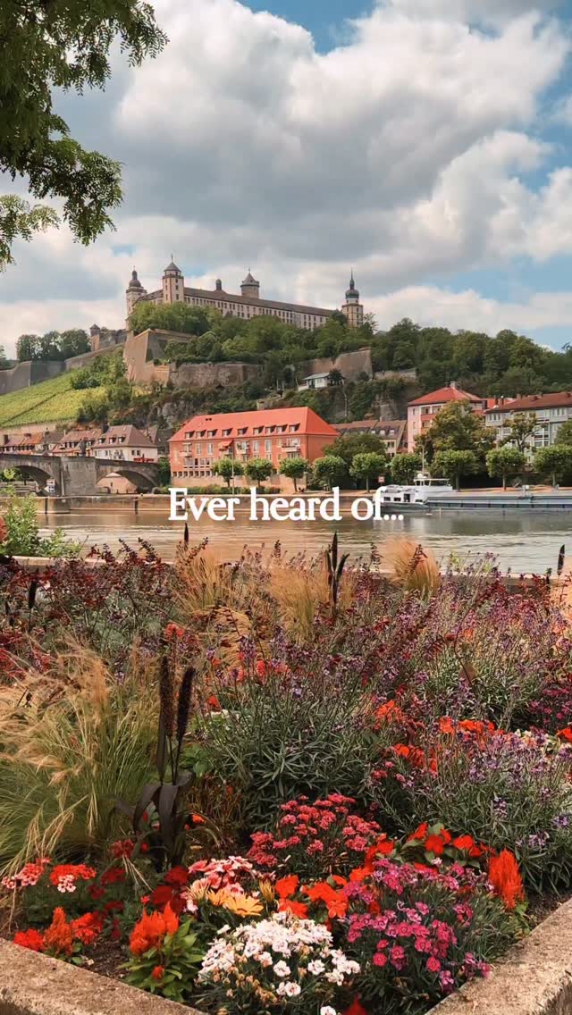 Add this beautiful German city to your list? ✨ 

📍 WÜRZBURG, GERMANY

An underrated wine region in Bavaria, and where the largest ceiling painting in the world can be found. Only 1h20m from Frankfurt by train :)