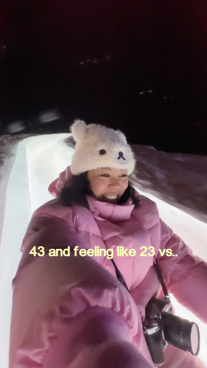 It really felt so much faster tho

📍 Tomamu Ski Resort, Hokkaido, Japan

#over40women